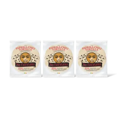 pdp-image-No Fairytales Paprika & chili tortilla wraps 3-pack