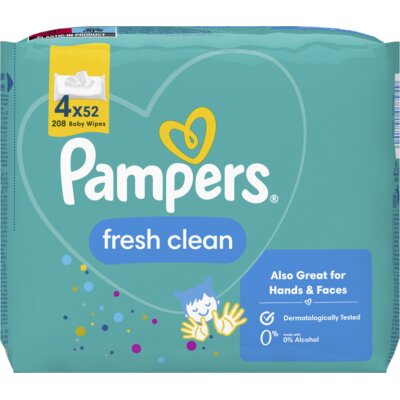 pdp-image-Pampers Fresh clean babydoekjes 4-pack
