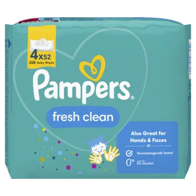 pdp-image-Pampers Fresh clean babydoekjes 4-pack