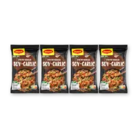 Maggi Stir-fry noodles soy garlic 4-pack