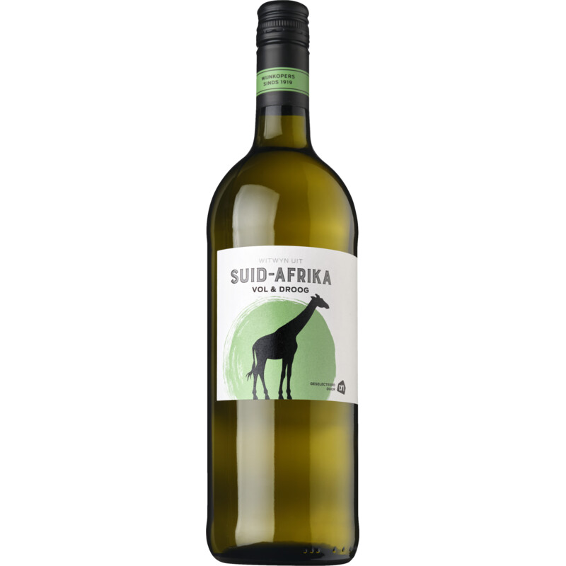 Een afbeelding van AH Vol & droge Zuid-Afrikaanse huiswijn wit