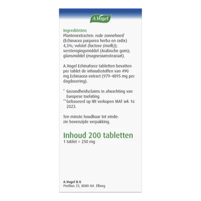 pdp-image-A.Vogel Echinaforce weerstand* tabletten