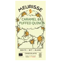 Meurisse White chocolate with quinoa & caramel