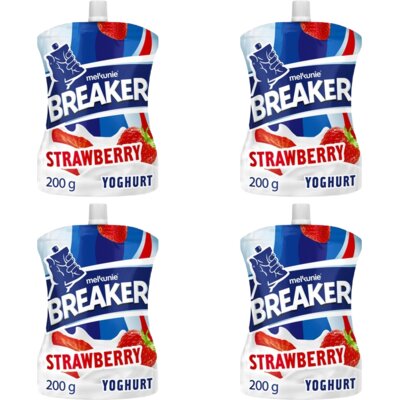 pdp-image-Melkunie Breaker Aardbei yoghurt 4-pack