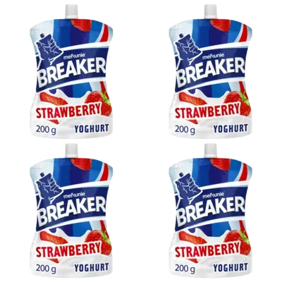 pdp-image-Melkunie Breaker Aardbei yoghurt 4-pack