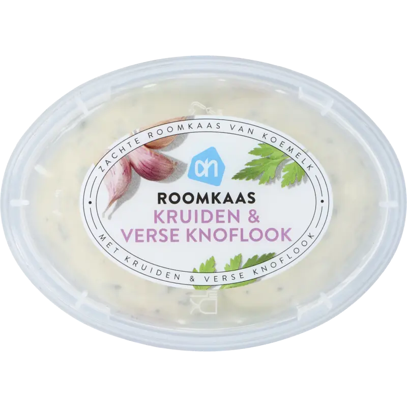 Roomkaas knoflook & kruiden
