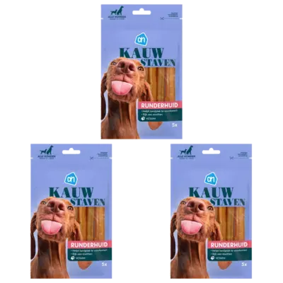 pdp-image-AH Kauwstaven middel tot grote hond 3-pack