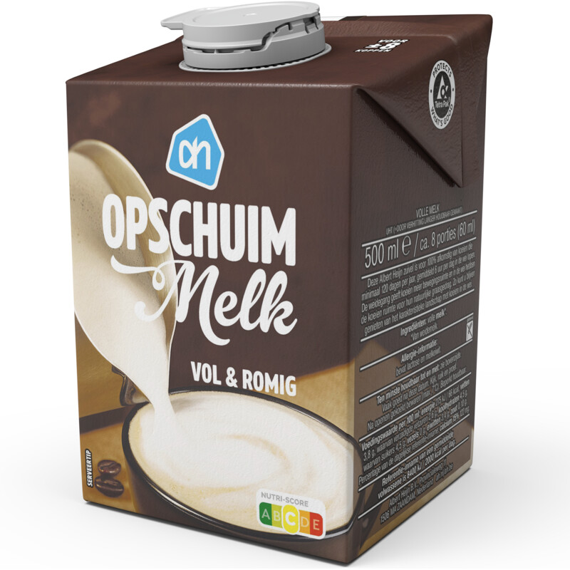 Een afbeelding van AH Opschuimmelk