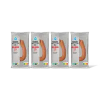 AH Gelderse slagersrookworst XXL 4-pack