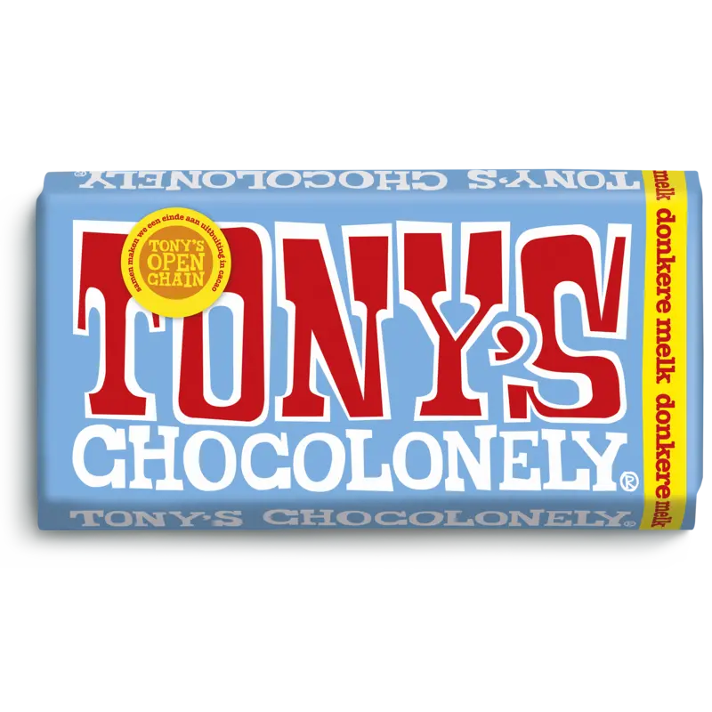 Tony's Chocolonely Reep donkere melk 42%