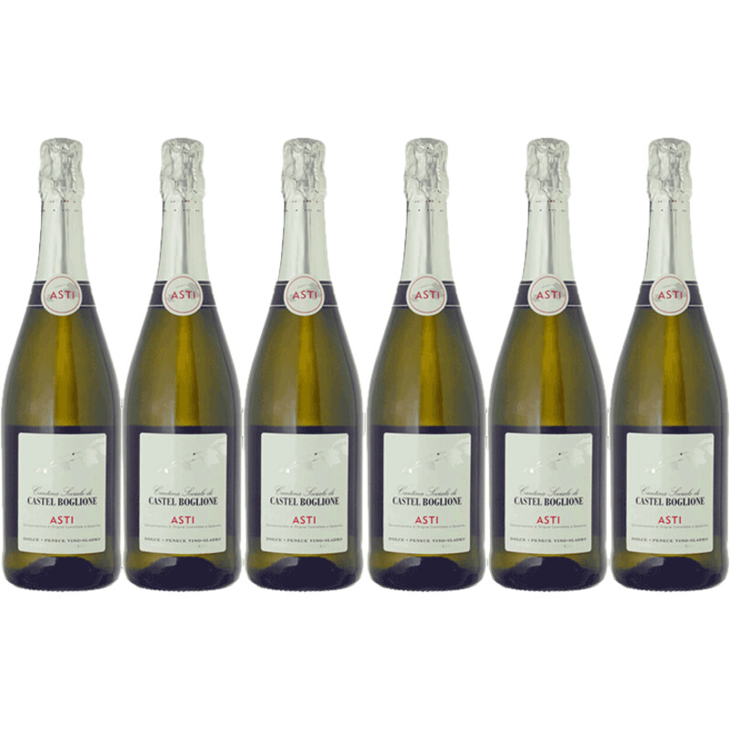 Een afbeelding van Castel Boglione Asti 6 flessen