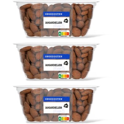 pdp-image-AH Amandelen ongezouten 3-pack