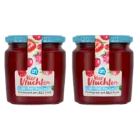 AH Fruitspread viervrucht 81% 2-pack