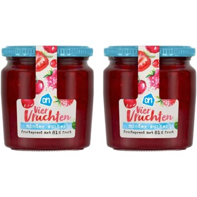 pdp-image-AH Fruitspread viervrucht 81% 2-pack