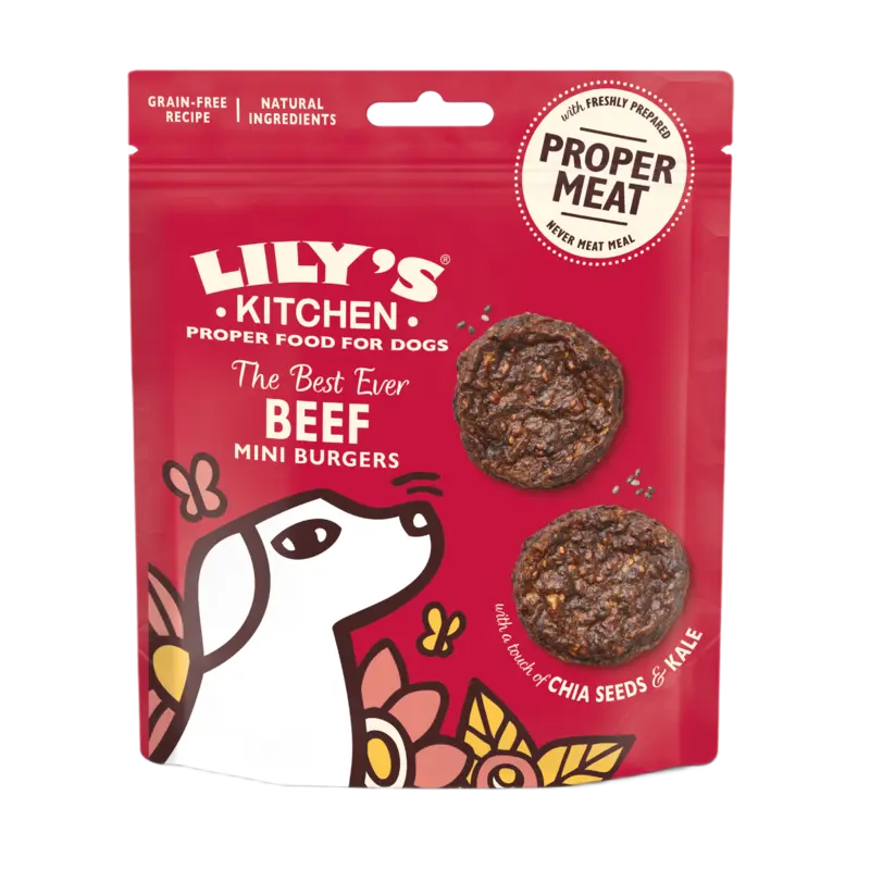 dog the best ever beef mini burgers