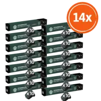 Starbucks Nespresso ristretto capsules 14-pack