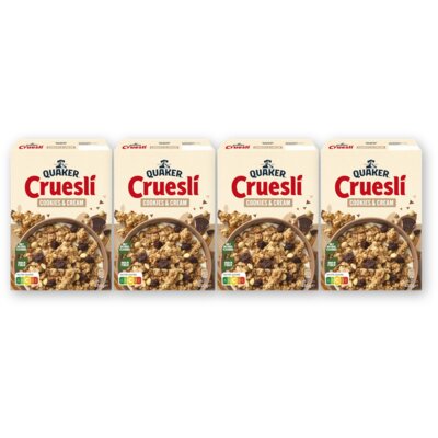 pdp-image-Quaker Cruesli cookies & cream 4-pack