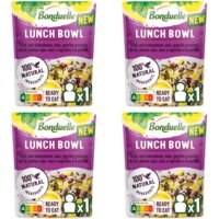 Een afbeelding van Bonduelle Lunch bowl rijst rode kidneybonen 4-pack