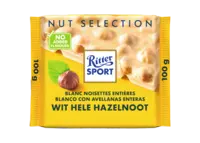 Ritter Sport Wit hele hazelnoot