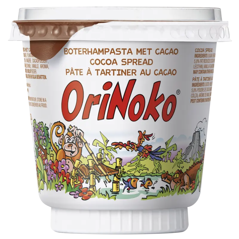 Boterhampasta met cacao