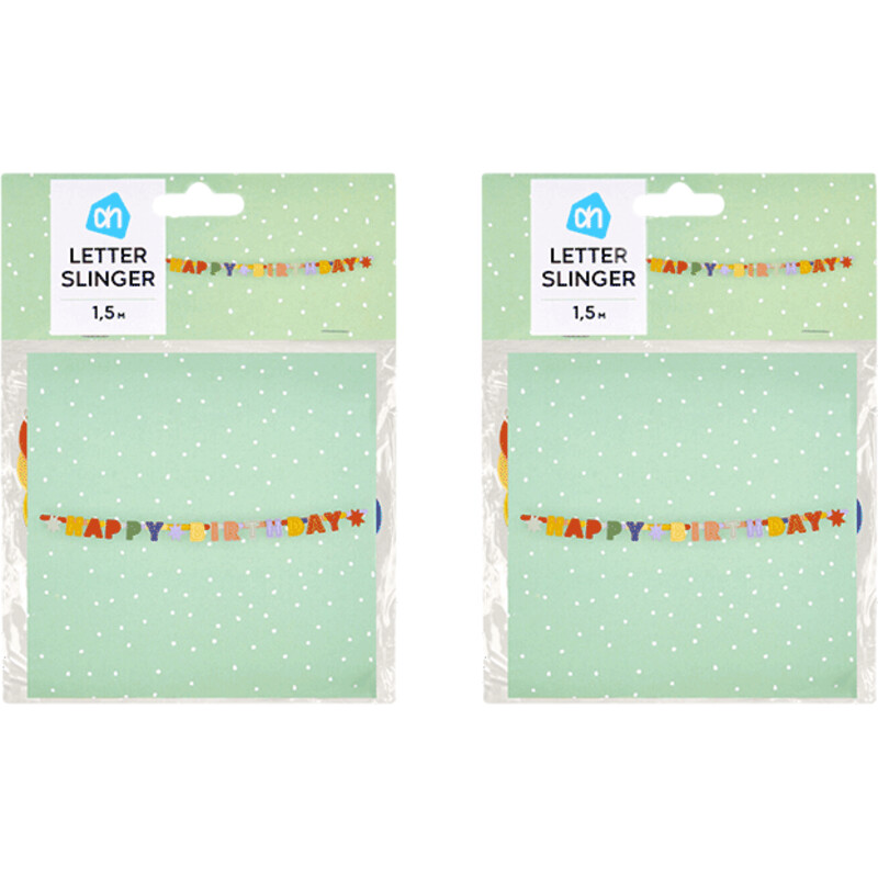 Een afbeelding van AH Letterslinger kleur 2-pack