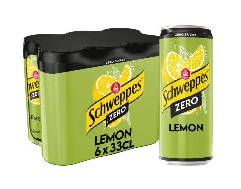 Schweppes Lemon zero 6-pack