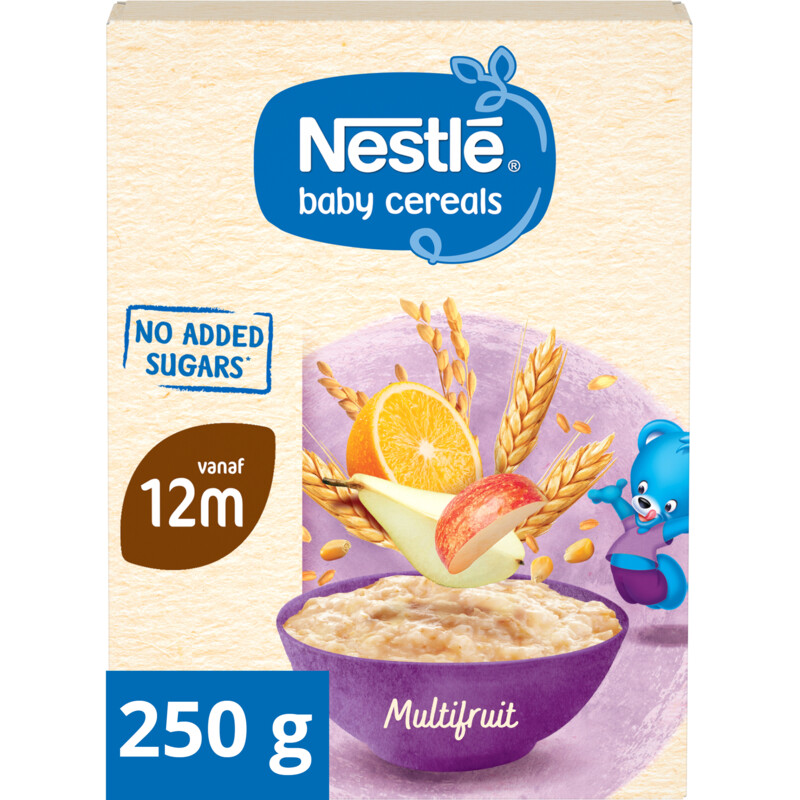 Een afbeelding van Nestlé Baby cereals multifruit 12m+