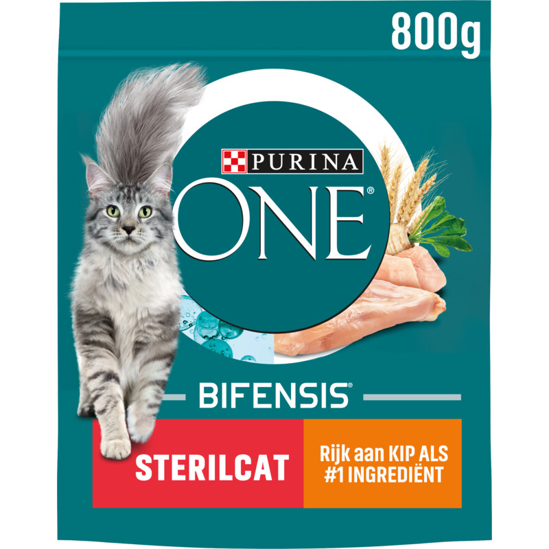 Een afbeelding van Purina ONE Sterilcat rijk aan kip