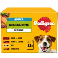 Pedigree Adult mix selectie met groenten in saus