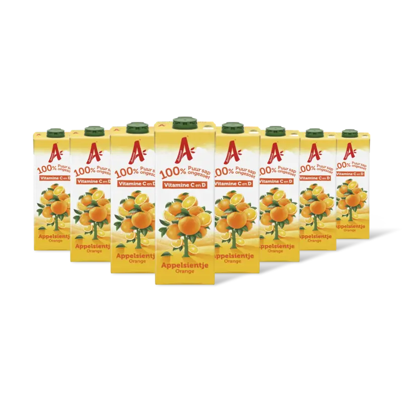 Appelsientje Sinaasappelsap 8-pack