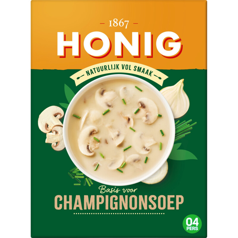 Een afbeelding van Honig Basis voor champignonsoep