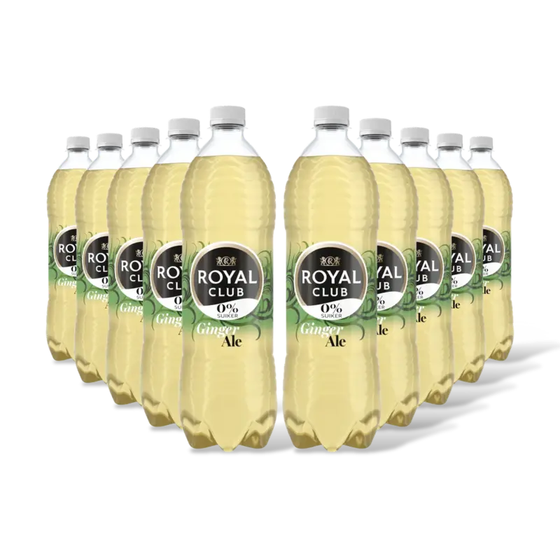 Ginger ale 0% suiker 10-pack