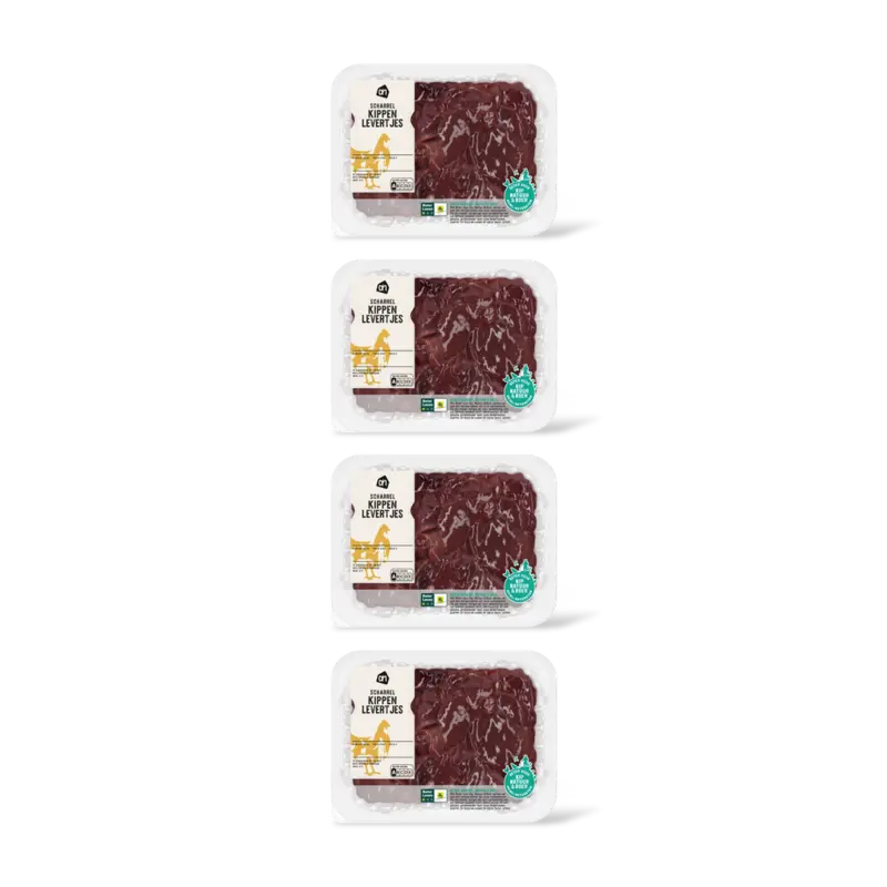 AH Scharrel kippenlevertjes 4-pack