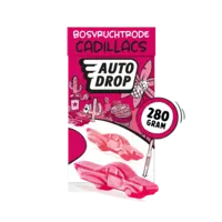 Autodrop Bosvruchtrode cadillacs