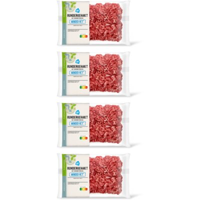 pdp-image-AH Rundergehakt minder vet 4 pack