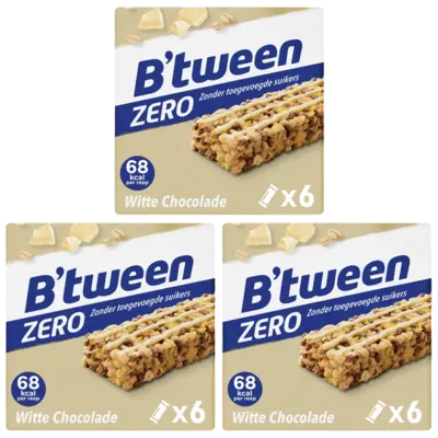 pdp-image-Hero Btween mueslireep zero witte choc 3-pack