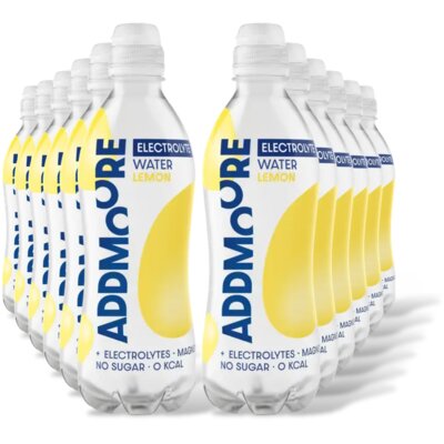 Addmoore Electrolyte Water Lemon 12-pack