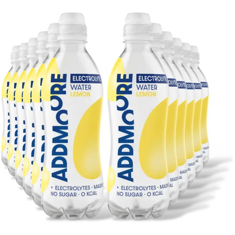 Addmoore Electrolyte Water Lemon 12-pack