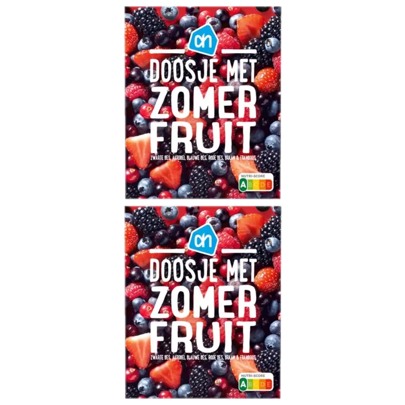 Doosje met zomerfruit 2-pack