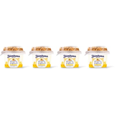 Zuivelhoeve Boer'n yoghurt mango-passie muesli 4-pck