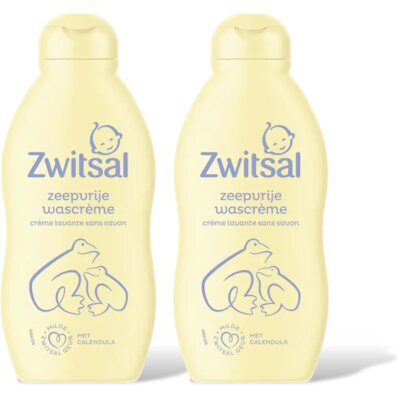 pdp-image-Zwitsal Baby zeepvrije wascrème 2pack