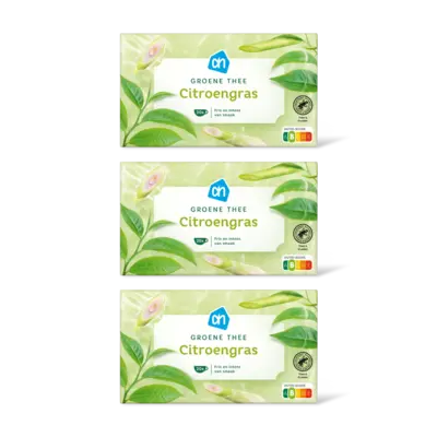 pdp-image-AH Groene thee citroengras 3-pack