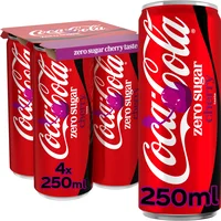 Coca-Cola Zero sugar cherry 4-pack