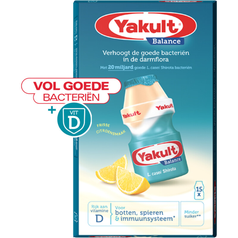 Een afbeelding van Yakult Balance 15-pack