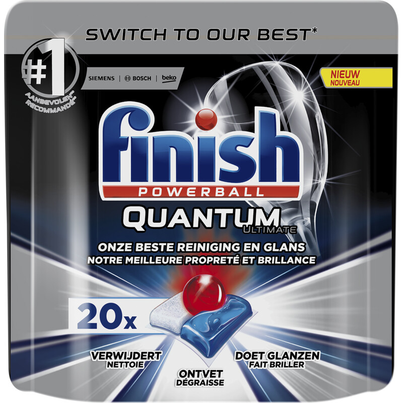 Een afbeelding van Finish QTM Ultimate 20 tabs