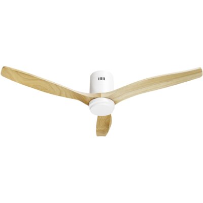 pdp-image-Hombli Smart ceiling fan & light - white/wood