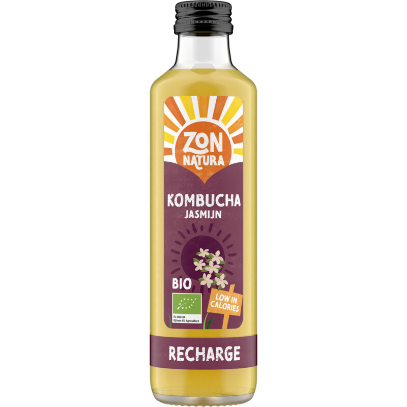 Een afbeelding van Zonnatura Kombucha jasmijn
