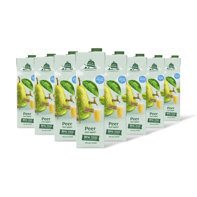 Peer met appel 8-pack