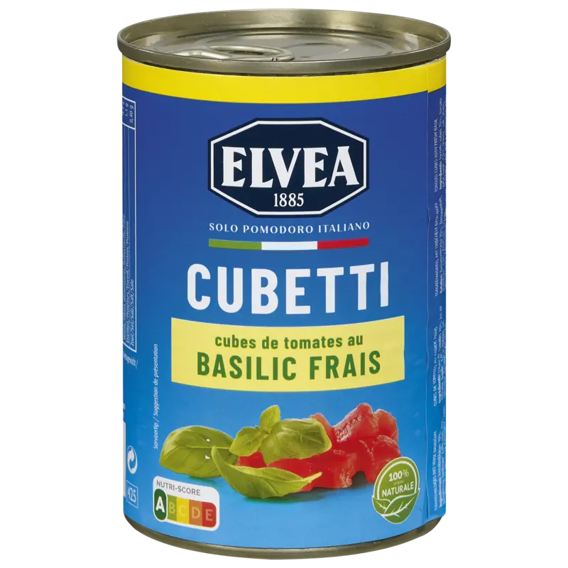 Elvea Cubetti tomatenblokjes verse basilicum