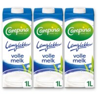 Campina Langlekker volle melk 3-pack
